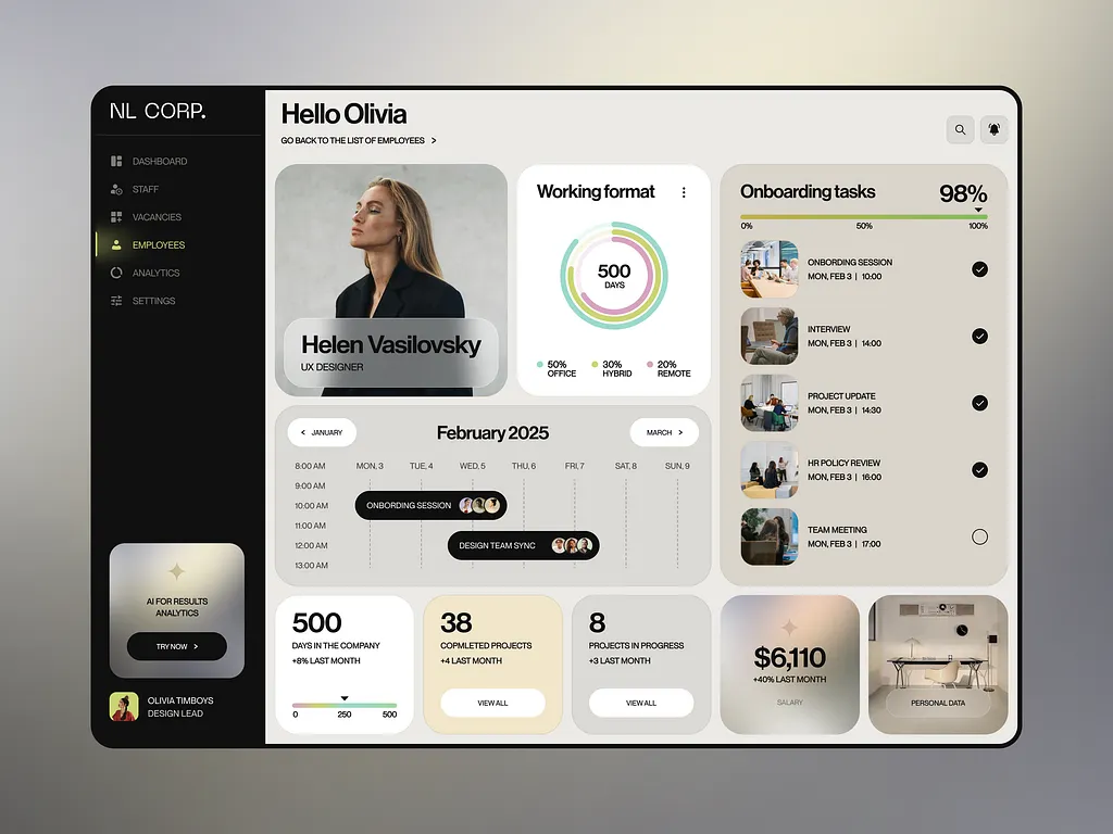 🎯 Creative UI/UX Designs & Web Application Development